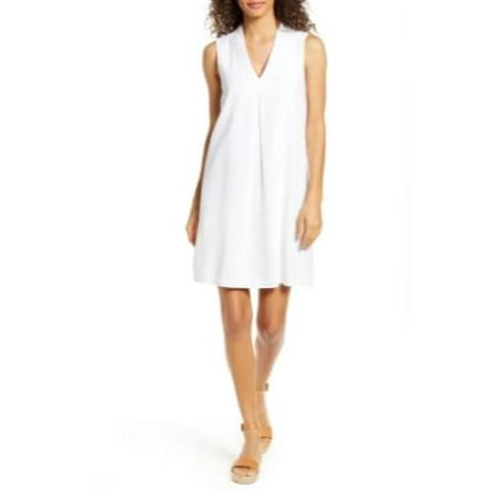 Tommy Bahama Sleeveless Shift Dress, White, Small