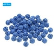 thumbnail image 3 of Unique Bargains Perles en Argile de Strass 10mm, Lot de 60 Perles Rondes en Argile Polymère Cristal, Bleu, 3 of 6