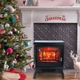 thumbnail image 6 of PAPROOS Electric Fireplace Stove, 20” Freestanding Stove Heater with Realistic Flame, CSA Certified, Overheating Safety Protection, for Small Spaces, 1400W, 6 of 10