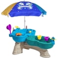 thumbnail image 5 of AMMSUN 5ft Seaside Kids Umbrella UPF50+ for Children Sand Water Table Outdoor Play,Unicorn, 5 of 9