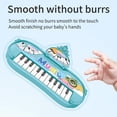 thumbnail image 4 of Blue Compact Music Keyboard Toy Multifunction Sound Effects Educational Activity For Kids, 4 of 8
