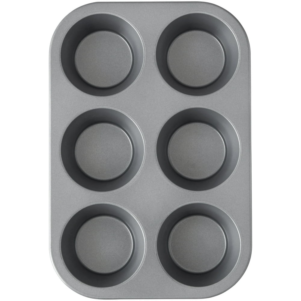 Wilton Bake It Simply NonStick Jumbo Muffin Pan, 6Cup