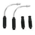 thumbnail image 1 of Bicycle Brake Noodle Cable Pipe, Bendable Rugged V Brake Elbow Cable Guides Rustproof  for Road Bikes Black,Silver, 1 of 7