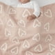 thumbnail image 2 of CREVENT - Manta de felpilla Suave y cálida de 30 x 40 Pulgadas, para niñas y niños, artículos ciales para recién Nacidos, de Baby Shower, zón Rosa, 2 of 5
