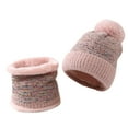 thumbnail image 3 of MPWEGNP Hat and Scarf Set Womens Earmuffs Add Flocking Thermal Cycling Warm Winter Knitting, 3 of 4