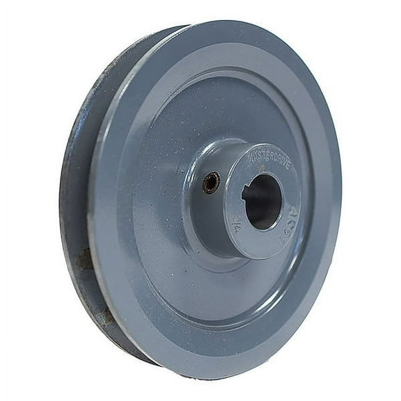 Manufacturer Varies 7/8 in Fixed Bore 1 Groove V-Belt Pulley 4.45 in OD AK46X7/8