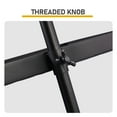 thumbnail image 2 of Folding Swivel Campfire Grill, Portable Cooking Grate over Fire Pit, Lightweight Grate & Camp Fire Rack with Carrying Bag for Outdoor Camping BBQ, Black, 2 of 11