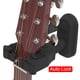 thumbnail image 5 of Colgador de instrumentos Sistema de bloqueo automático para guitarras acústicas eléctricas Soporte para colgar en la pared Soporte para colgar en la pared Soporte para gancho de soporte Instrumento de Tomshoo Colgador de instrumentos, 5 of 6