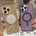 thumbnail image 5 of Clear Case with Glitter Paper for Apple iPhone 16 Pro, Compatible with Magsafe Anti-Yellow Hybrid Protection Shockproof Bumper Stylish Phone Case for iPhone 16 Pro, Black, 5 of 6