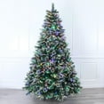 thumbnail image 1 of 6ft Super Full Frosted Pine Christmas Tree Unlit, 1 of 5