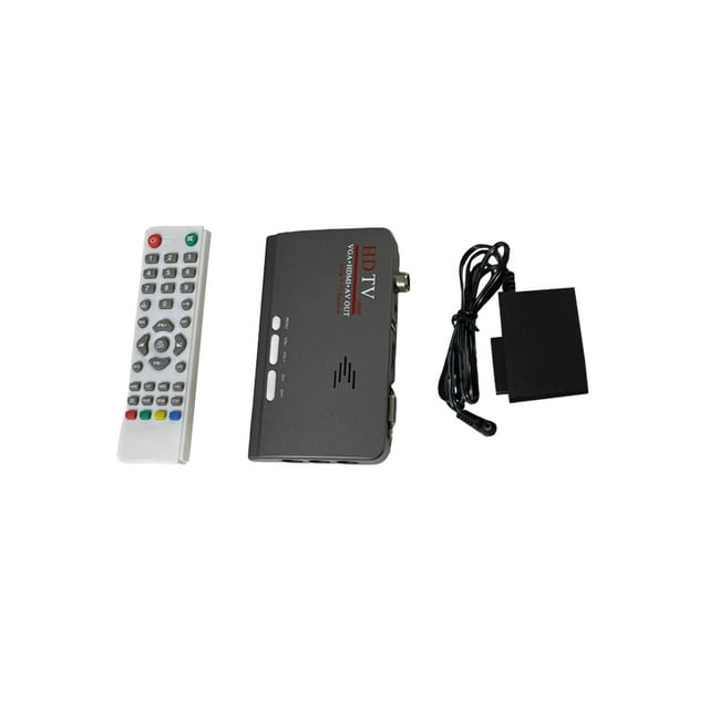Matsuzay ISDB-T Convertidor digital terrestre Receptor Receptor de video 1080P 100V-240V (Enchufe de EE. UU.) Juegos de teclado y mouse para computadora