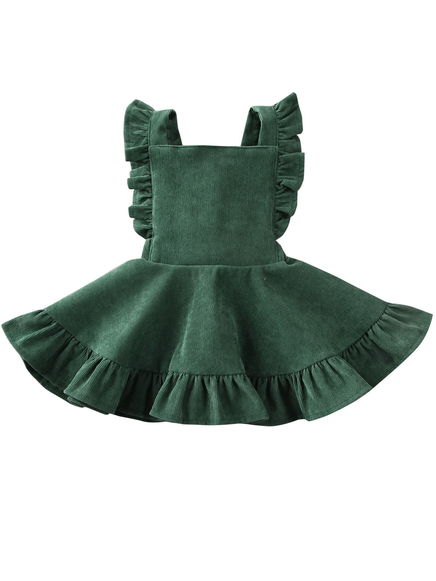 green velvet dress for baby girl