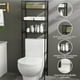 thumbnail image 3 of Toallero Mueble Organizador Baño Rack Estante Sanitario Negro, 3 of 5