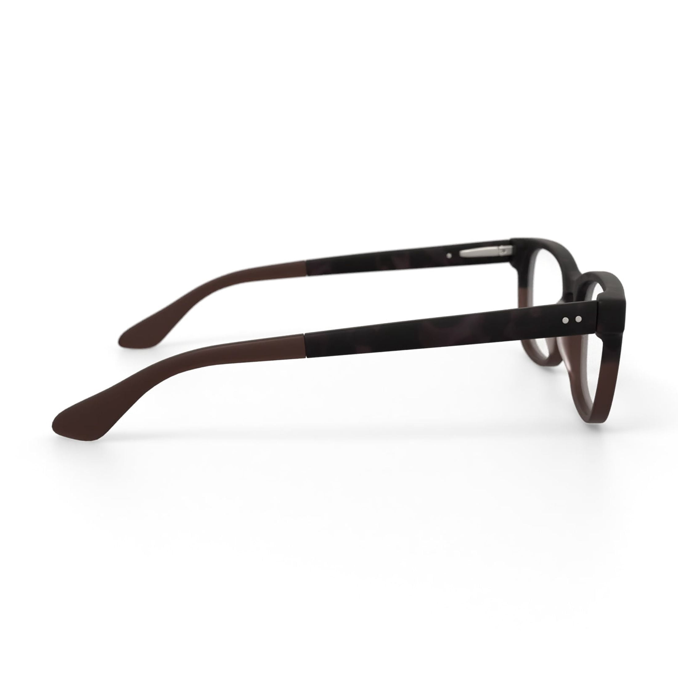 Jonas Paul Youth Lincoln/Lauren Square Prescription Eyeglasses with Case, Blush Tortoise