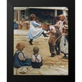 thumbnail image 2 of Roos, Eva 12x14 Black Modern Framed Museum Art Print Titled - An Impromptu Ball, 2 of 5