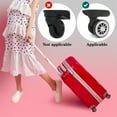 thumbnail image 4 of MEETSWEET Silicone Luggage Wheel Sleeves 9 pieces Blue, 4 of 7