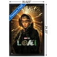 thumbnail image 3 of Marvel Loki - Sylvie One Sheet Wall Poster, 14.725" x 22.375", Framed, 3 of 3