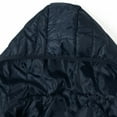 thumbnail image 4 of Elainilye Fashion Puffer Jacket Men Lightweight Puffer Jacket Warm Winter Insulated Water Coat Long Sleeve Parkas,Blue, 4 of 8