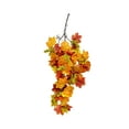 thumbnail image 2 of Nkmbld Fall Garland for Mantel, Maple Leaf Garland Wall Hanging Vines for Thanksgiving Table Decoration Outdoor Garden Home Decor, 2 of 7