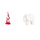 thumbnail image 1 of Escultura abstracta de fuego,Estatua de arte abstracto para decoración del hogar,Escultura de fuego moderna,coleccionable,regalo,Figura de elefante,Estatua de elefante,figura decorativa de, 1 of 8