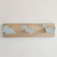 thumbnail image 4 of Unatoiry Strong And Stylish Dinosaur Coat Hooks Easy Installation Wide Application Suitable For Any Decor full black, 4 of 6