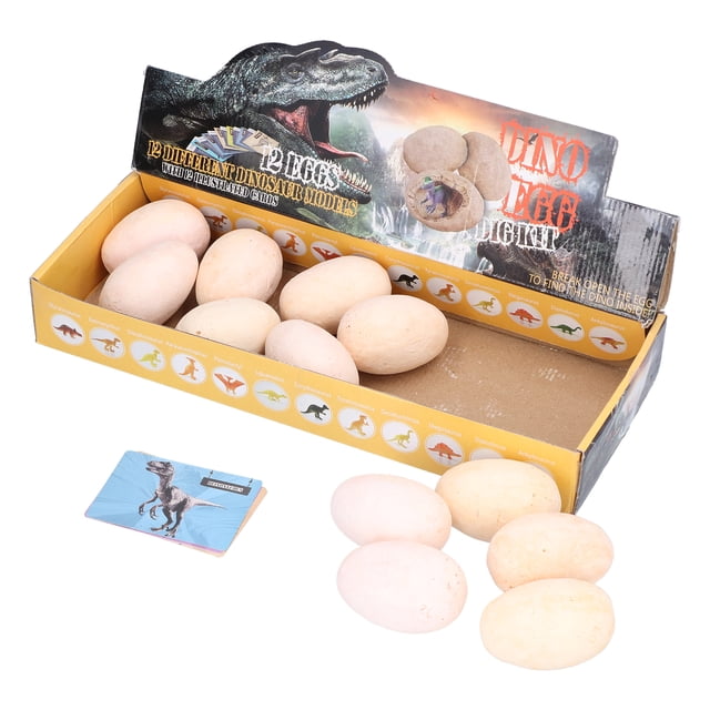 Juguete de excavación de huevos de dinosaurio, kit de excavación de huevos de dinosaurio, kit de excavación de huevos de dinosaurio, juguete de huevos de dinosaurio altamente versátil