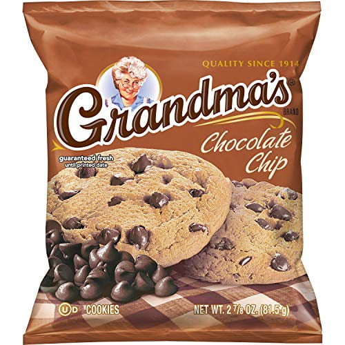 Grandma's Cookies, Variety Pack, 2.5 Oz, 33-count - Walmart.com