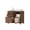 Walnut, variant on 3 Drawer Rolling File Cabinet, Mobile Lateral Filing Cabinet with Open Storage Shelves, Lockable Wheel Printer Stand,Office Storage Cabinet for Letter A4 File Home Office Workspace