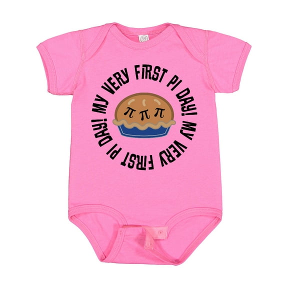 Inktastic First Pi Day Baby Math Boys or Girls Baby Bodysuit