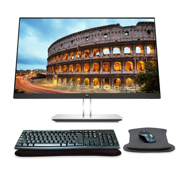 HP EliteDisplay E24q G4 24 Inch QHD IPS LEDBacklit LCD Monitor Bundle
