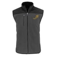 thumbnail image 2 of Men's Cutter & Buck Gray NDSU Bison Vintage Cascade Eco Sherpa Fleece  Full-Zip Vest, 2 of 3