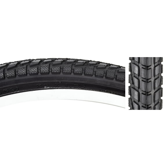 Sunlite Komfort Bicycle Tire 26x1.95, Black