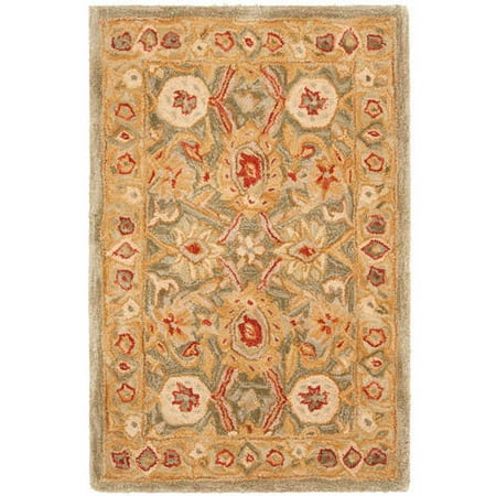 Safavieh Anatolia Sage - Safavieh Anatolia Trinity Traditional Wool Area Rug or Runner