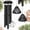Round: Two-sided, variant on Livhil Wind Chimes for Outside, Sympathy Memorial Wind Chimes Deep Tone, Soothing Aluminium Windbell, Large Wind Chimes with 5 Thicken Tubes & Hook, 33''