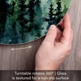thumbnail image 3 of CounterArt Misty Tree Line 13" Round Lazy Susan Turntable, 3 of 7