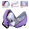 thumbnail image 2 of Bolsa para máquina Serger Yarwo, color morado con tabla de madera, 38 x 31 x 35 cm, 2 of 9