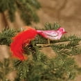 thumbnail image 5 of Holiday Peak Vintage Glass Bird Clip-On Ornaments, Set of 3 in Assorted Colors with Feather Accents, 5 of 9
