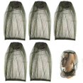 thumbnail image 1 of Mosquito Hat, Mosquito Nets Mosquito Head Net Head Protection Net Anti Mosquito Face Protector,5 Pieces, 1 of 5