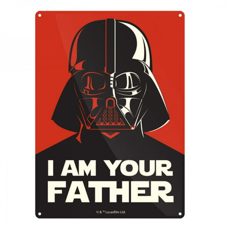 Star Wars I Am Your Father Small Tin Sign