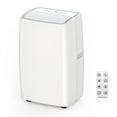 thumbnail image 3 of Portable Air Conditioner, AC Unit 14000 BTU 4-in-1 Cooling Fan Dehumidifier - Covers 750 Sq.Ft, Sleep Mode, 24H Timer, Remote, LED Display, Window Kit, White, 3 of 8