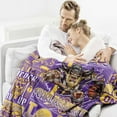 thumbnail image 3 of Football Throw Blanket Gifts, Football Style for Men Women Gift, Team Lover Blankets for Bed Sofa Couch 60" X 50", 3 of 6