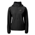 thumbnail image 2 of Women's Cutter & Buck  Black Purdue Boilermakers Charter Eco Recycled Half-Zip Anorak Jacket, 2 of 3