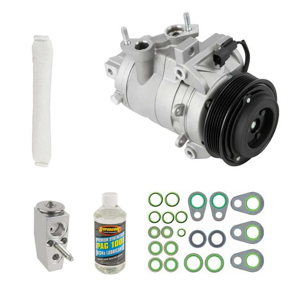 For Ford F-150 2015 2016 AC Compressor w/ A/C Repair Kit - BuyAutoParts