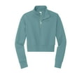 thumbnail image 3 of District Women's V.I.T. Fleece 1/2-Zip DT6111, 3 of 3