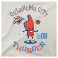 thumbnail image 4 of Men's-Stadium Essentials  Cream Oklahoma City Thunder Number One Oversized T-Shirt, 4 of 4