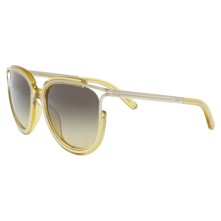 Chloe CE688S 799 Yellow Tea Cup Sunglasses Walmart