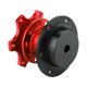 thumbnail image 5 of Kit de adaptador de liberación rápida para buje de volante de coche con tornillos (rojo), 5 of 9