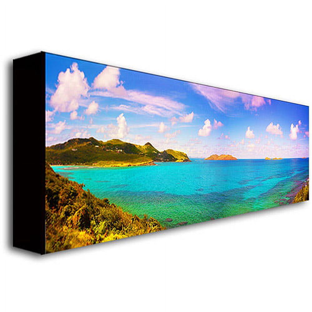 Trademark Art "St. Barts" Canvas Wall Art by Preston