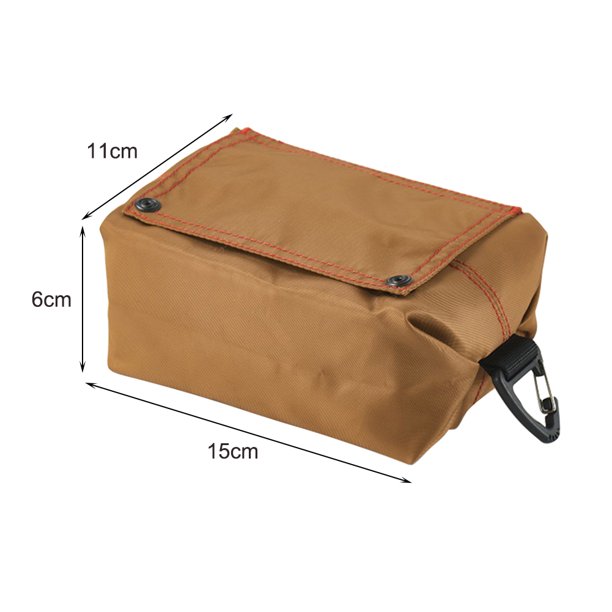 Servilleta para acampar al aire libre, bolsa de almacenamiento de papel, impermeable, portátil, caja de pañuelos de viaje Likrtyny Para estrenar