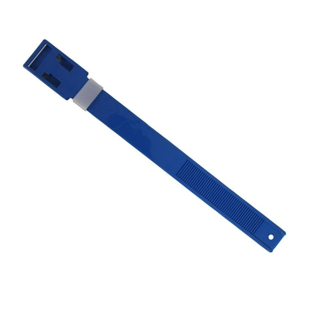 Cinta de Detección de Identificación Media Cinta de Cuello Ajustable para Cabra s Perros - 36 cm azul DYNWAVEMX Collares de identificación